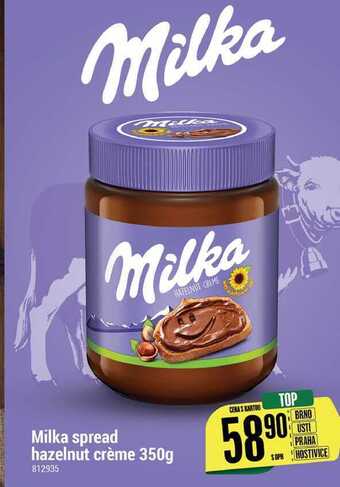 Tamda Foods Milka spread hazelnut crème, 350 g nabídka