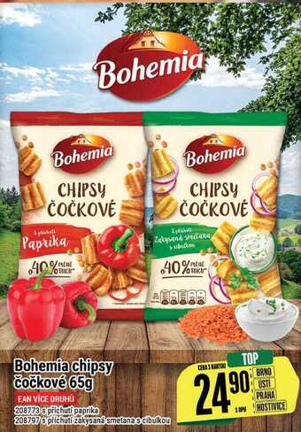 Tamda Foods Bohemia chipsy čočkové, 65 g nabídka