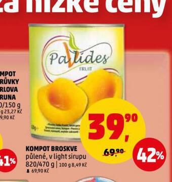 Penny Market Kompot broskve nabídka