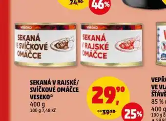 Penny Market Sekaná ve svíčkové omáčce nabídka