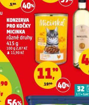 Penny Market Micinka konzerva pro kočky nabídka