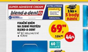 Penny Market Blend a dent fixační krém na zubní náhradu nabídka