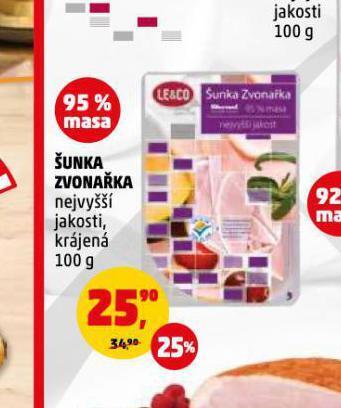 Penny Market Šunka zvonařka nabídka