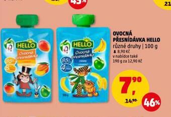 Penny Market Ovocná přesnídávka hello nabídka