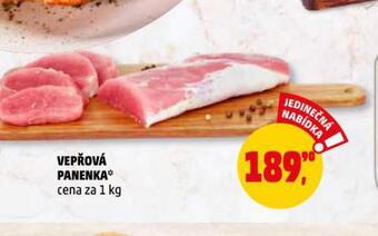 Penny Market Vepřová panenka nabídka