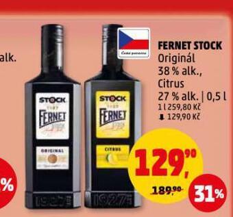 Penny Market Fernet stock nabídka