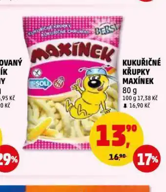 Penny Market Kukuřičné křupky nabídka