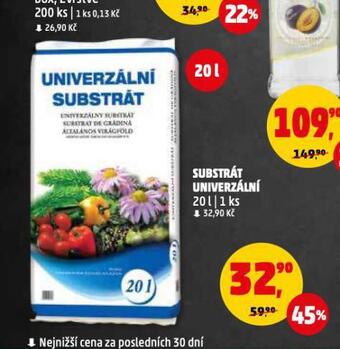 Penny Market Substrát univerzální nabídka