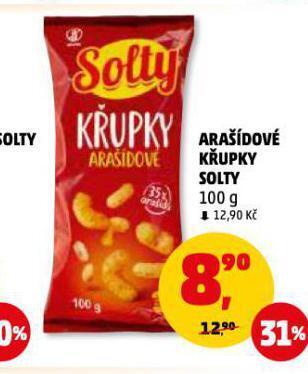 Penny Market Arašídové křupky nabídka