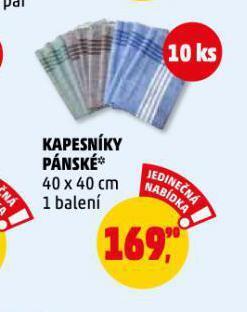Penny Market Kapesníky pánské nabídka