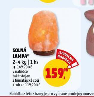 Penny Market Solná lampa nabídka
