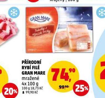 Penny Market Přírodní rybí filé gran mare nabídka