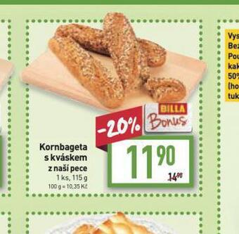 Kornbageta s kváskem