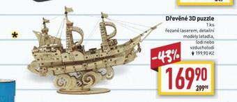 Dřevěné 3d puzzle
