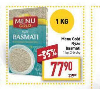 Billa Menu gold rýže basmati nabídka