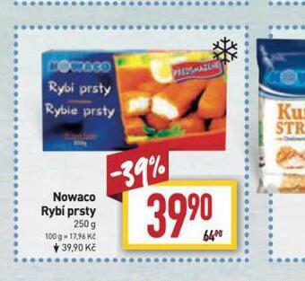 Billa Nowaco rybí prsty nabídka