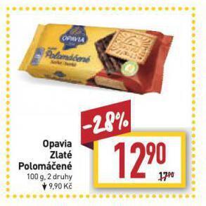 Billa Opavia zlaté polomáčené nabídka