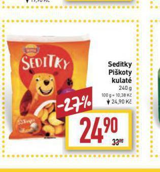 Billa Seditky piškoty kulaté nabídka