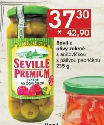 Jip Seville olivy zelené s ančovičkou, s pálivou papričkou 235g nabídka