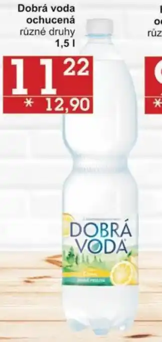 Jip Dobrá Voda ochucená 1,5l, různé druhy nabídka