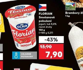 Kaufland Florian smetanové pokušení nabídka