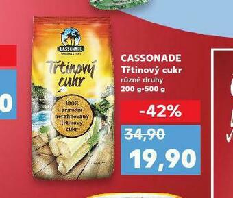 Kaufland Třtinový cukr nabídka