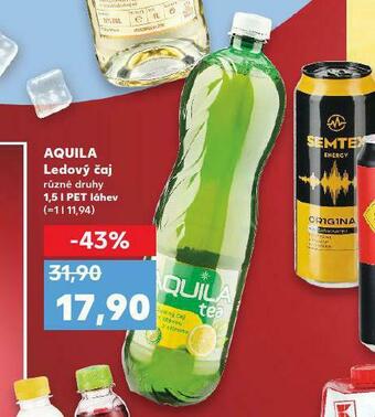 Kaufland Aquila ledový čaj nabídka
