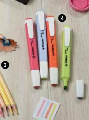 Tesco Stabilo swing cool pastel zvýrazňovače nabídka