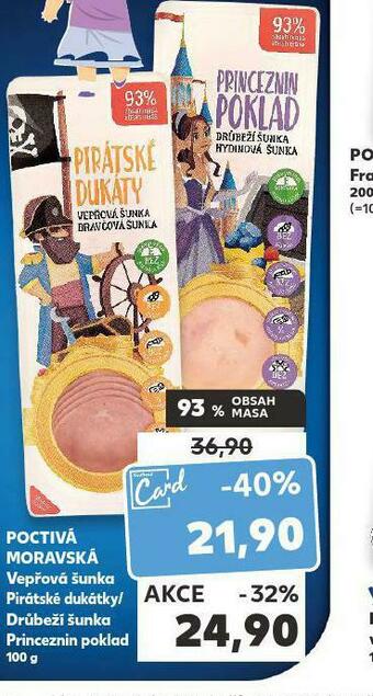 Kaufland Vepřová šunka nabídka