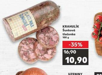 Kaufland Šunková tlačenka nabídka