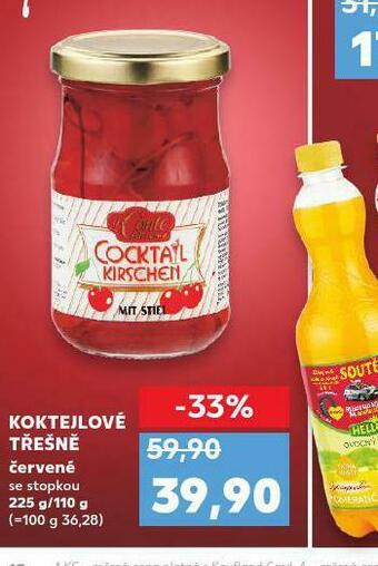 Kaufland Koktejlové třešně nabídka