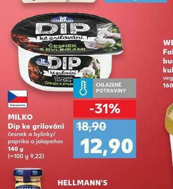 Kaufland Milko dip ke grilování nabídka