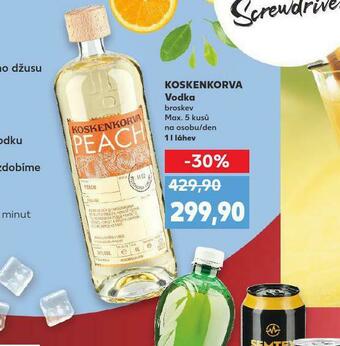 Kaufland Koskenkorva vodka nabídka