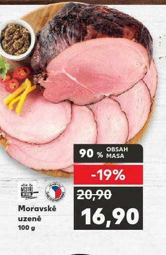 Kaufland Moravské uzené nabídka
