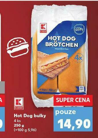 Kaufland Hot dog bulky nabídka