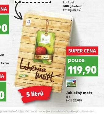 Kaufland Jablečný mošt nabídka
