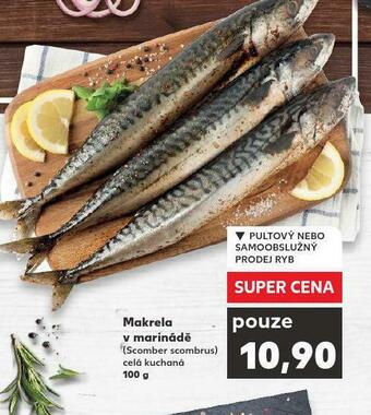 Kaufland Makrela v marinádě nabídka