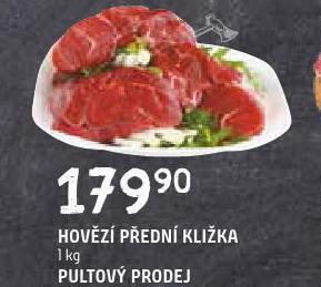 Terno Hovězí přední kližka nabídka