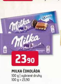 Terno Milka čokoláda nabídka