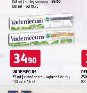 Terno Vademecum zubní pasta nabídka
