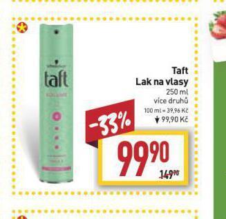 Billa Taft lak na vlasy nabídka