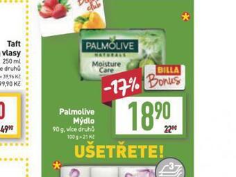 Billa Palmolive mýdlo nabídka