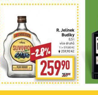 Billa R. jelínek budíky nabídka