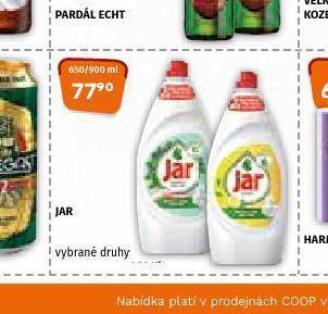 Terno Jar prostředek na nádobí nabídka
