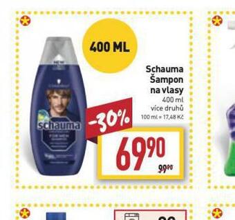 Billa Schauma šampon nabídka