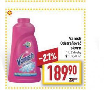 Vanish odstraňovač skvrn