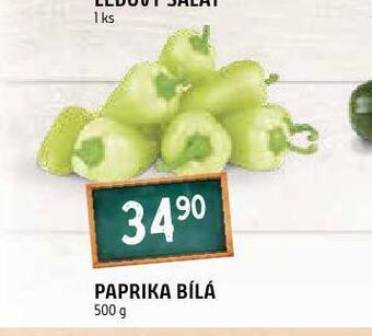 Terno Paprika bílá nabídka