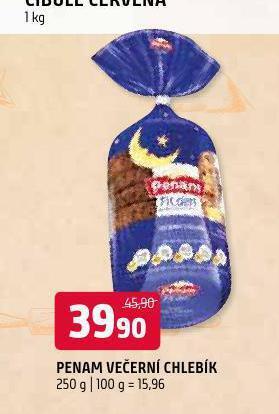 Terno Penam večerní chlebík nabídka