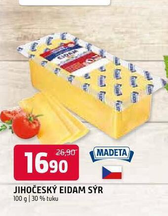 Terno Jihočeský eidam sýr nabídka