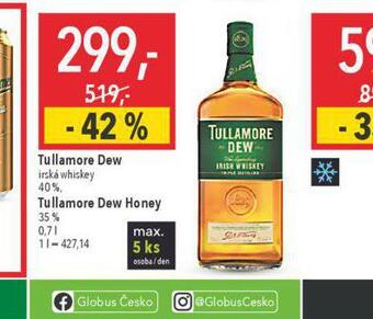 Globus Tullamore dew 40% nabídka